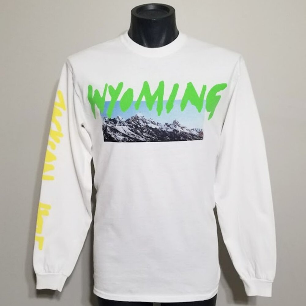 Kanye West Wyoming Long Sleeve T Shirt Medium White Ye